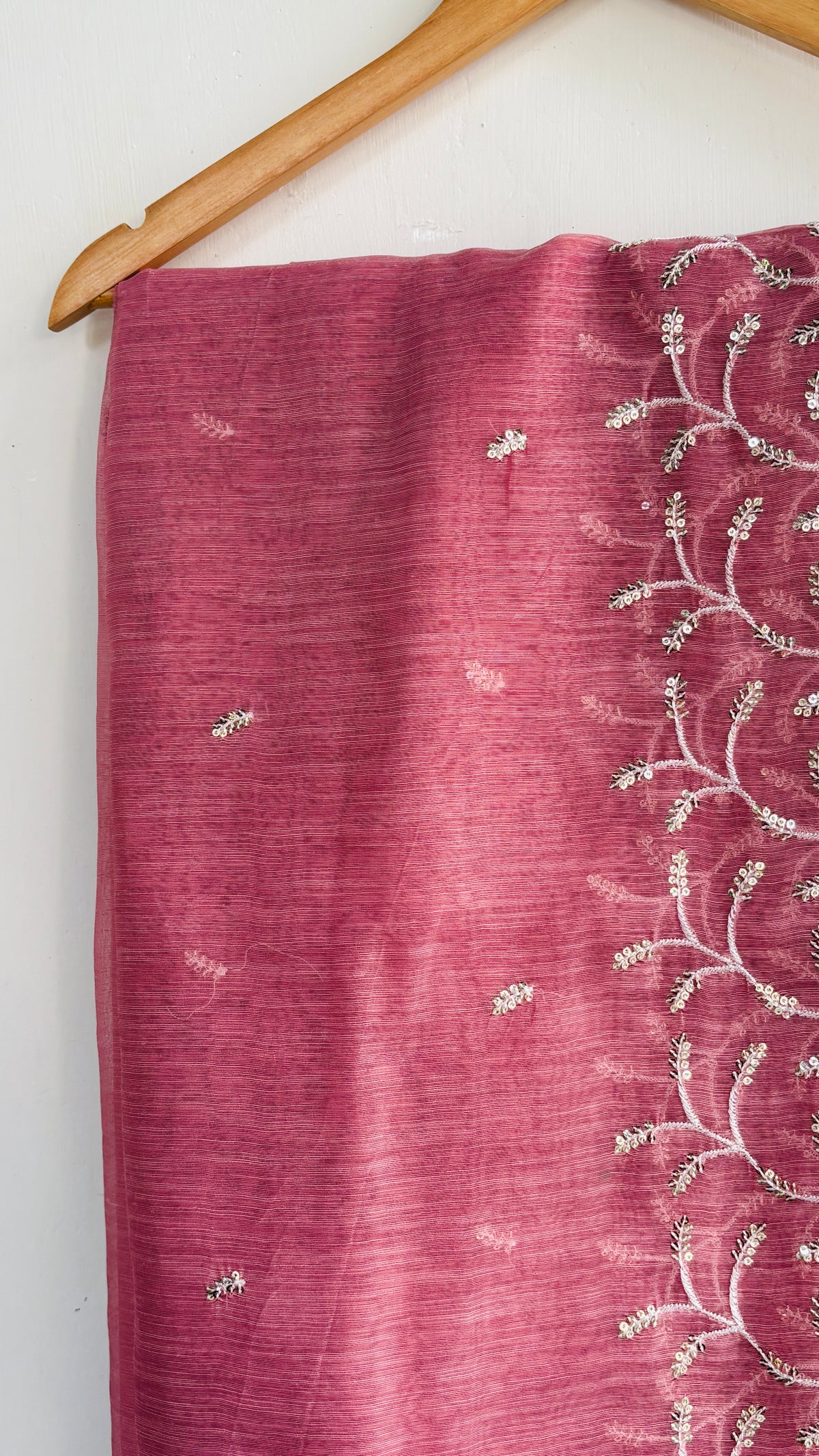 Blush Pink Partywear Saree