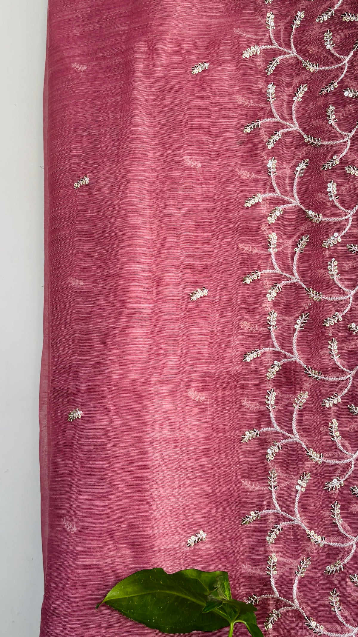 Blush Pink Partywear Saree